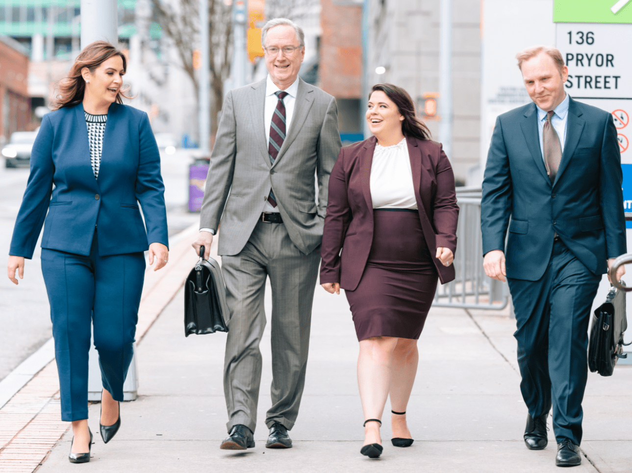 Our Team Walking